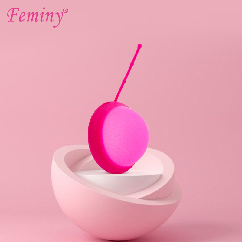 Menstrual Cup Silicone - 女性月経ディスク除去ストリング付き再利用可能な医療グレードのシリコーン高子宮頸部期間ディスクディスコ月経 Mujer