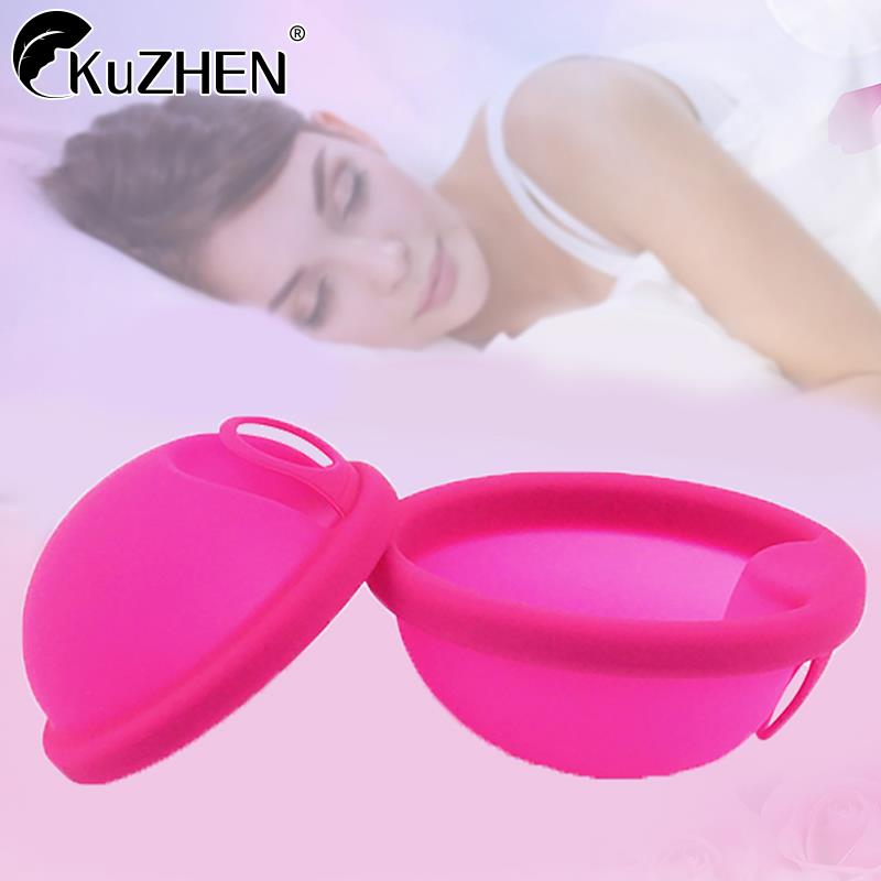 Menstrual Cup Silicone - 女性の健康衛生のための,女性のための綿のシャンプー,月経期間のための超薄型生理用ナプキン