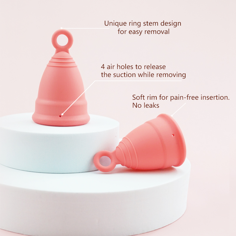 滅菌器付き医療用シリコン月経カップ,柔らかい銅,認定,低刺激 - Menstrual Cup Silicone のレビューと価格