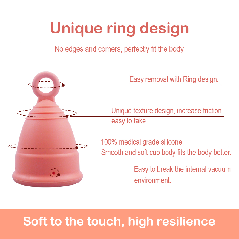 滅菌器付き医療用シリコン月経カップ,柔らかい銅,認定,低刺激 - Menstrual Cup Silicone のレビューと価格