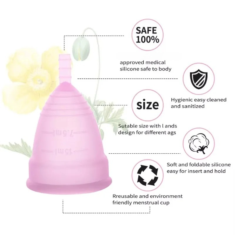 シリコーン月経カップ医療グレード滅菌器女性衛生月経カップ滅菌 - Menstrual Cup Silicone のレビューと価格
