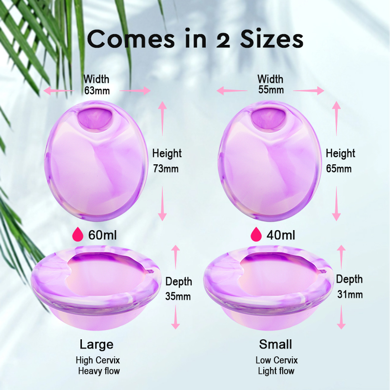 医療用シリコン月経ディスク 生理用ディスク 月経コレクター  - Menstrual Cup Silicone のレビューと価格
