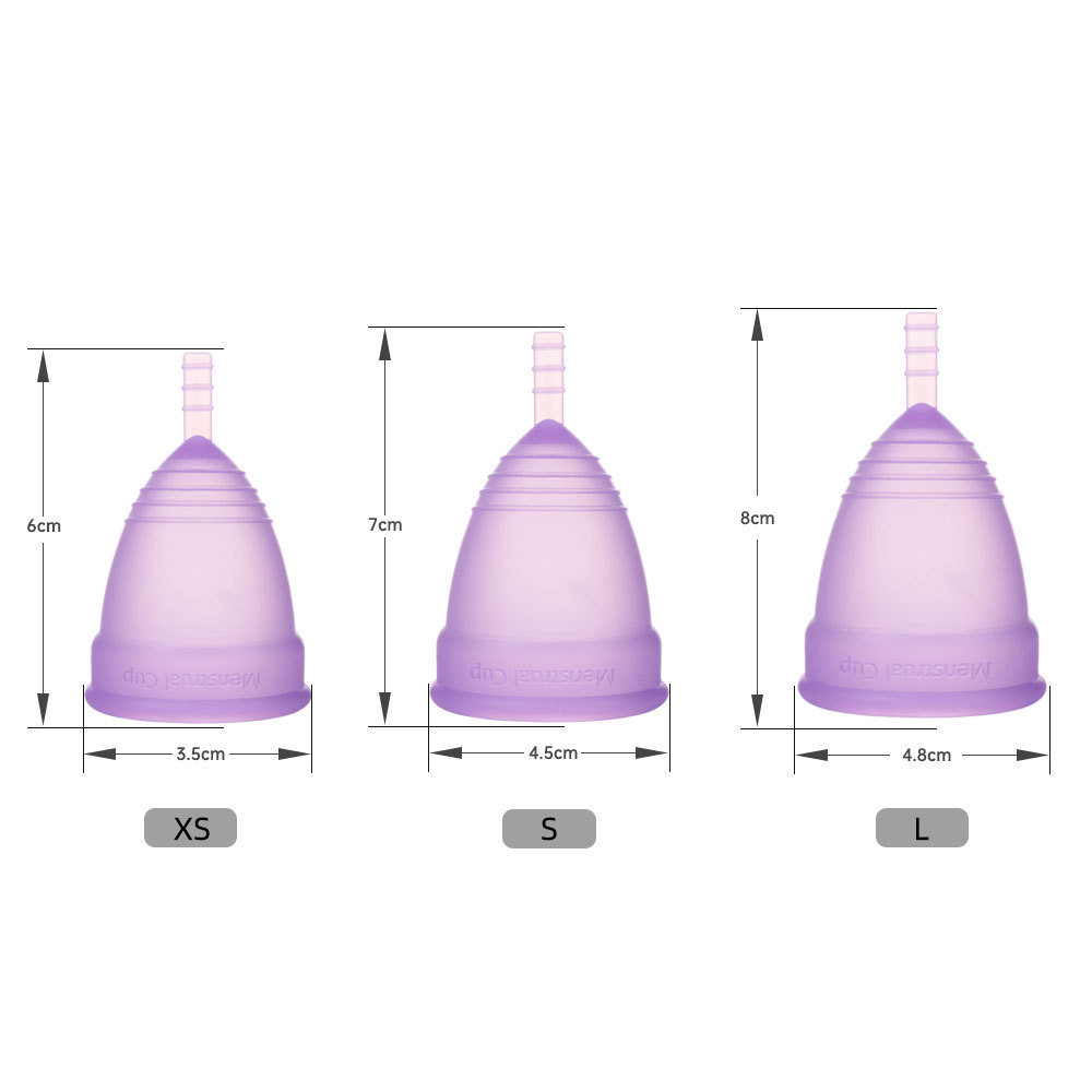女性のためのシリコーンの健康カップ、滅菌の月経期間、医療グレ - Menstrual Cup Silicone のレビューと価格