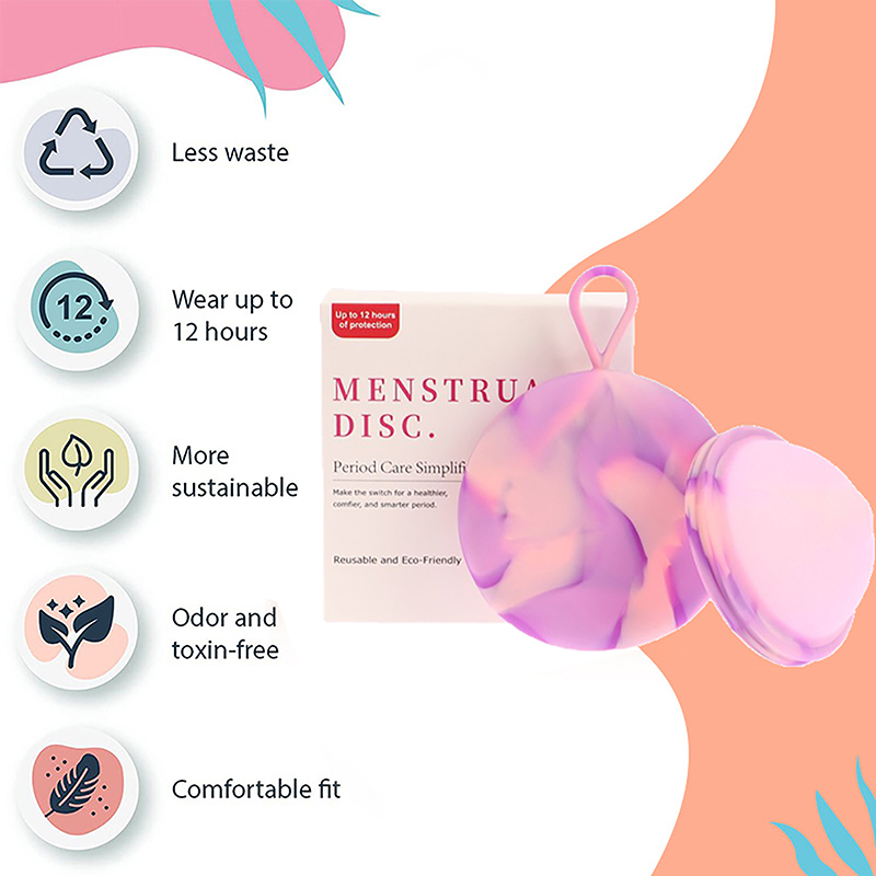 シリコン製月経カップ 月経ディスク 女性用衛生用品 女性の健 - Menstrual Cup Silicone のレビューと価格