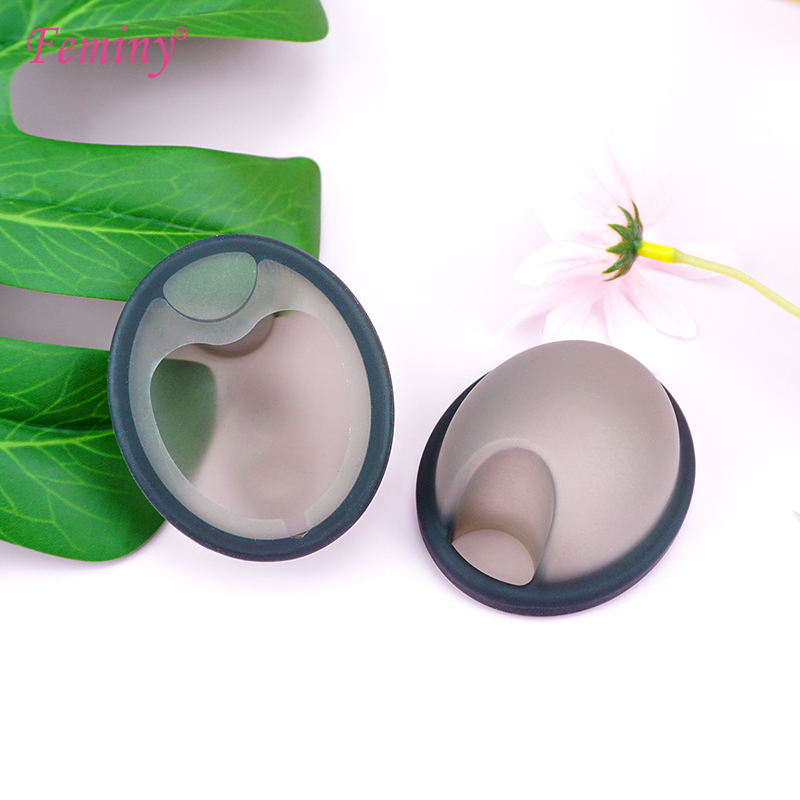 女性用シリコンケース付きの再利用可能な医療用シリコンカップ, - Menstrual Cup Silicone のレビューと価格