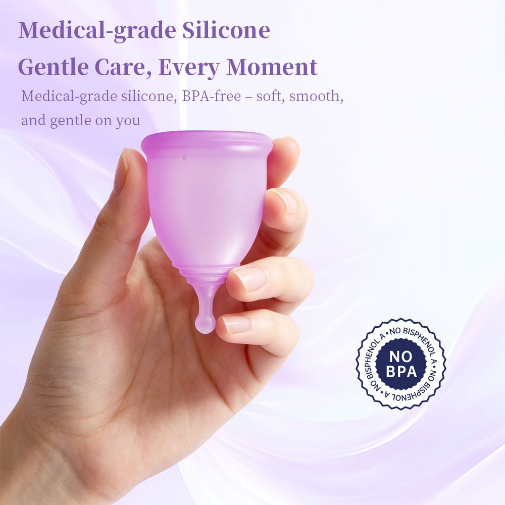 医療グレードのシリコーン月経カップ小大サイズ再利用可能なソフ - Menstrual Cup Silicone のレビューと価格