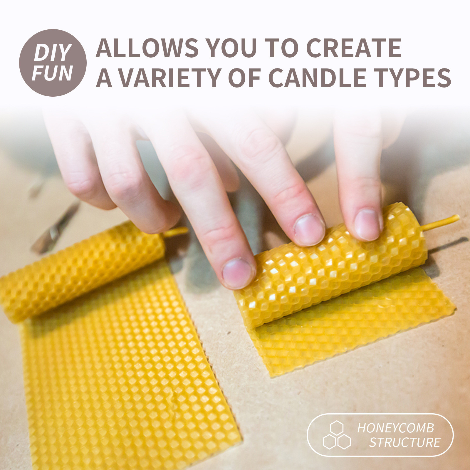 10/20/30 個天然蜜蝋シートキャンドル作り手作り Di - Beeswax Wrap Reusable のレビューと価格