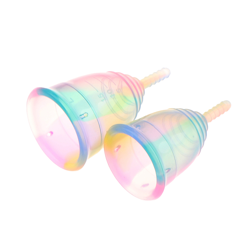 医療グレードの女性用カラーシリコン月経カップ,女性用衛生カッ - Menstrual Cup Silicone のレビューと価格