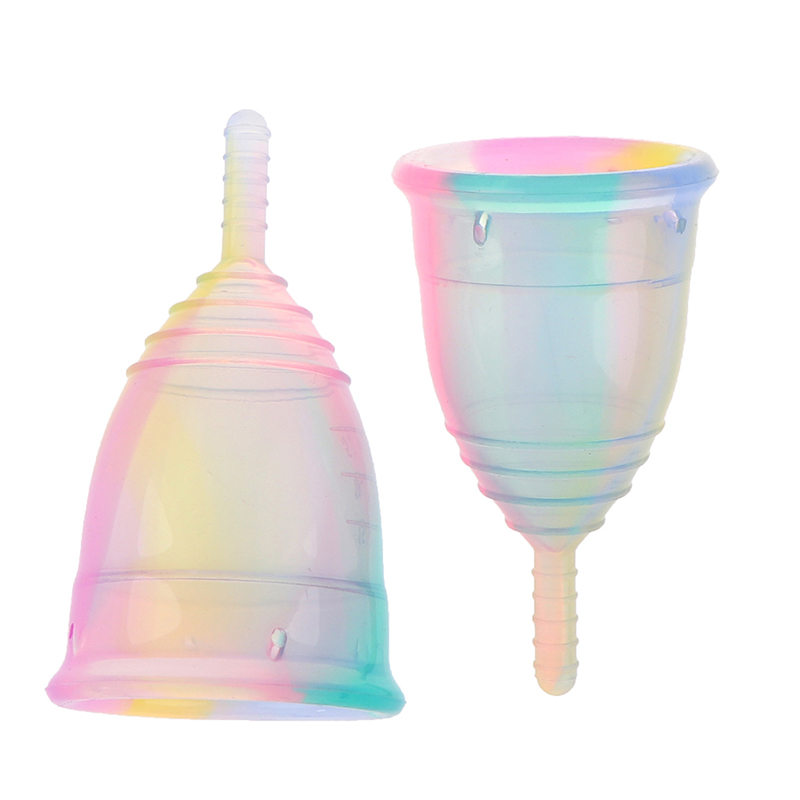 医療グレードの女性用カラーシリコン月経カップ,女性用衛生カッ - Menstrual Cup Silicone のレビューと価格