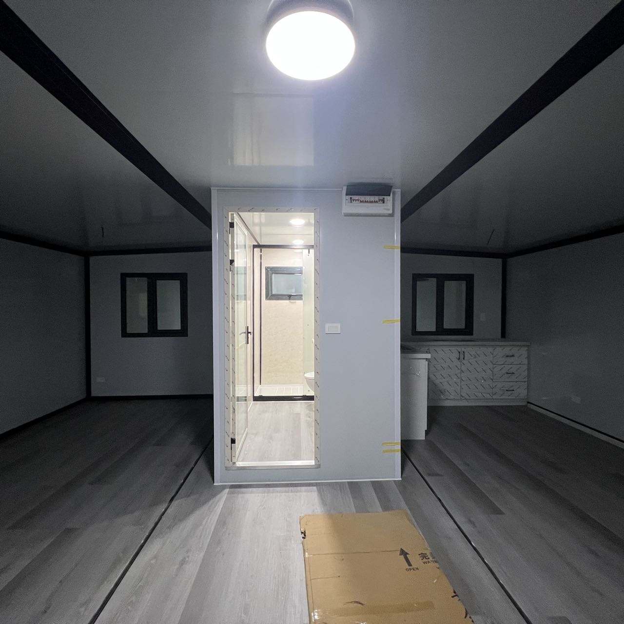 プレハブコンテナハウス 低炭素持続可能な生活キャビン - Sustainable Living Usa のレビューと価格